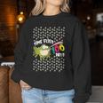 Time Flies 100 Days Teacher Student Frog Fly School Women Sweatshirt Unique Gifts