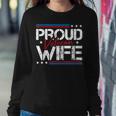 Veteran Proud Wife Army Cool Mother's Day Military Women Sweatshirt Unique Gifts