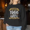 Vintage 1966 Birthday Legends Were Born In 1966 Women Sweatshirt Unique Gifts