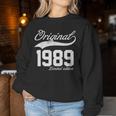 Vintage 1989 Original Parts 35Th Birthday Women Sweatshirt Personalized Gifts