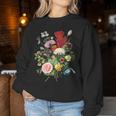 Vintage Wild Botanical Flower Cottagecore Gardening Bouquet Women Sweatshirt Unique Gifts