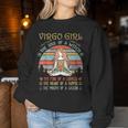 Virgo Girl The Soul Of A Witch Vintage Birthday Women Sweatshirt Unique Gifts