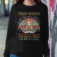 Virgo Woman The Soul Of A Witch Vintage Birthday Women Sweatshirt Unique Gifts