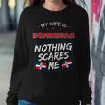 My Wife Is Dominican Republic Heritage Roots Flag Pride Women Sweatshirt Unique Gifts