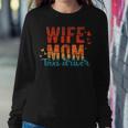 Wife Mom Taxi Driver Cute Retro Vintage Mother's Day Women Women Sweatshirt Unique Gifts