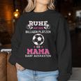 Women's Football Mum Football Sweatshirt Frauen Lustige Geschenke