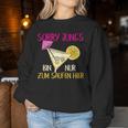 Women's Mallorca Saufen Sayings Henergeben Jga Sweatshirt Frauen Lustige Geschenke