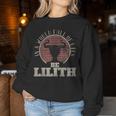 In A World Full Of Eves Be Lilith Gothic Goddess Retro Women Sweatshirt Unique Gifts