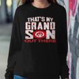 Wrestling Grandma Thats My Grandson Out There Women Sweatshirt Unique Gifts
