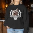 Yorkshire Terrier Dog Mama Dog Holder Sweatshirt Frauen Lustige Geschenke