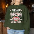 Blessed Mom Grandma For Christmas Birthday Women Sweatshirt Funny Gifts