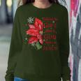 Celebrate Jesus Birth Christian Christmas Women Sweatshirt Unique Gifts