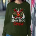 Christmas Boo Boo Crew Reindeer Nurse Buffalo Plaid Nurse Women Sweatshirt Unique Gifts