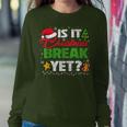 Is It Christmas Break Yet Xmas Holiday Teacher Womens Women Sweatshirt Funny Gifts