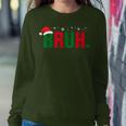 Christmas Bruh Xmas Boys Bruh Santa Hat Women Sweatshirt Personalized Gifts