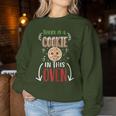 Cookie Christmas Matching Pregnancy Announcement Women Sweatshirt Funny Gifts