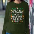 Too Hot Ugly Christmas Sweaters Xmas Family Women Sweatshirt Funny Gifts