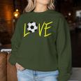 Love Crazy Soccer Mom Life Christmas For Women Women Sweatshirt Unique Gifts