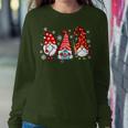Nurse Christmas Gnomes Xmas Scrub Top Er Rn Nursing Gnomies Women Sweatshirt Personalized Gifts