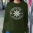 Proud Supporter Of Snow Days Teacher Retro Christmas Holiday Women Sweatshirt Unique Gifts