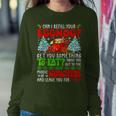 Sarcastic Refill Your Eggnog Christmas Drinking Eggnog Women Sweatshirt Personalized Gifts