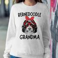 Bernedoodle Grandma Bernedoodle Dog Nana Mother's Day Women Sweatshirt Unique Gifts