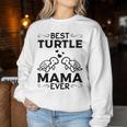 Beste Schildkröte Mama Aller Zeiten Meeresschildkröten Mama Süße Schildkröte Sweatshirt Frauen Lustige Geschenke