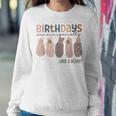 Birthdays Are Our Specialty Labor Delivery Nurse Graduation Women Sweatshirt Unique Gifts