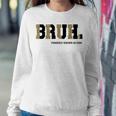 Bruh Formerly Known As Mom Leopard Mama For Mom Women Sweatshirt Unique Gifts