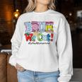 Bruh We Out Pencil Summer School Nurse Crew Happy Last Day Women Sweatshirt Unique Gifts