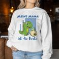 Children's Meine Mama Ist Die Beste Sohn Daughter Child Sweatshirt Frauen Lustige Geschenke