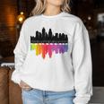 Cincinnati Ohio Lgbtq Gay Pride Rainbow For Women Women Sweatshirt Unique Gifts