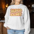 Disco Daddy 70S Dancing Party Retro Vintage Groovy Women Sweatshirt Unique Gifts