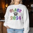 Class Of 2024 Graduation 12Th Grade Senior Last Day Women Sweatshirt Unique Gifts