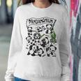 Fighting Panda Pandamonium Women Sweatshirt Unique Gifts