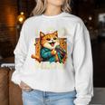 I Go Meow Cat Owner Singing Cat Meme Cat Lovers Women Sweatshirt Unique Gifts