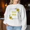 Ich Habe Zwei Titel Mama Und Oma Und Rocke Beide Omi Sweatshirt Frauen Lustige Geschenke