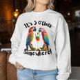 It's 5 O’Clock Somewhere Parrots Drinking Men Women Sweatshirt Personalized Gifts