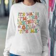 Its Me Hi Im The Birthday Girl Its Me Groovy For Girls Women Sweatshirt Unique Gifts