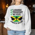 Jamaican Travel Vacation Outfit To Jamaica Jamaica Women Sweatshirt Unique Gifts
