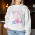 Jenny Schöner Mädchen Name Mit Niedlicher Katze Sweatshirt Frauen Lustige Geschenke