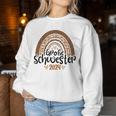 Kinder Ich Werde Große Schwester 2024 Announcement Pregnancy Sweatshirt Frauen Lustige Geschenke