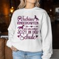 Kinder Schulkind 2024 Mädchen Pferd Einschulung 2024 Mädchen Sweatshirt Frauen Lustige Geschenke