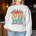 Mama & Sohn Mama & Sohn Familie Sweatshirt Frauen Lustige Geschenke