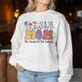 Mama Das Herz Der Familieintage-S Für Mütter Raglan Sweatshirt Frauen Lustige Geschenke