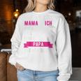 Mama Und Ich Sind Uns Einig Papa Ist Der Beste Raglan Sweatshirt Frauen Lustige Geschenke