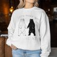 Lets Make A Panda Bear Graphic Women Sweatshirt Unique Gifts