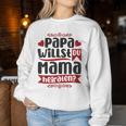 Papa Wollu Du Mama Heiraten Proposal Engagement Sweatshirt Frauen Lustige Geschenke