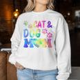 Pet Cat Mom Dog Mom Mother's Day Fur Mama Mommy Pet Lover Women Sweatshirt Personalized Gifts