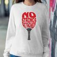 Pickleball No Strings Paddle Women Sweatshirt Unique Gifts